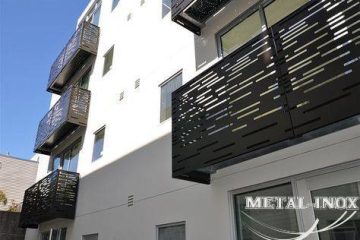 LS 93 laserski rezani metalni paneli na ogradama za terasu