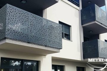 LS 59 Laserski sečeni paneli za ograde za terase