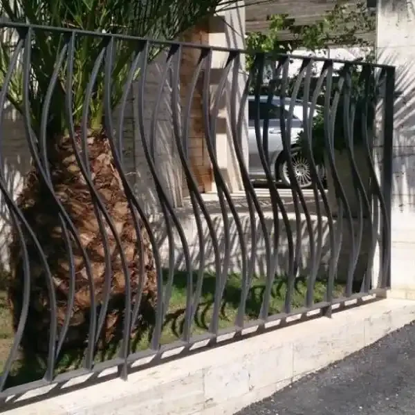 steel fence